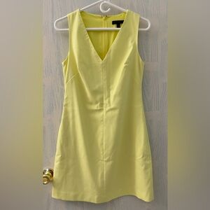 Banana Republic Light Yellow  Dress